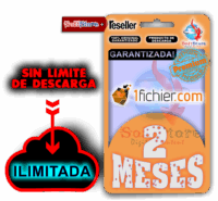 1Fichier Premium, 2 meses (ILIMITADA!)