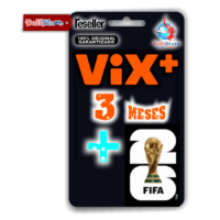 PASE MUNDIALISTA + VIX Plus 3 meses!¡!