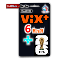 PASE MUNDIALISTA + VIX Plus 6 meses!¡!